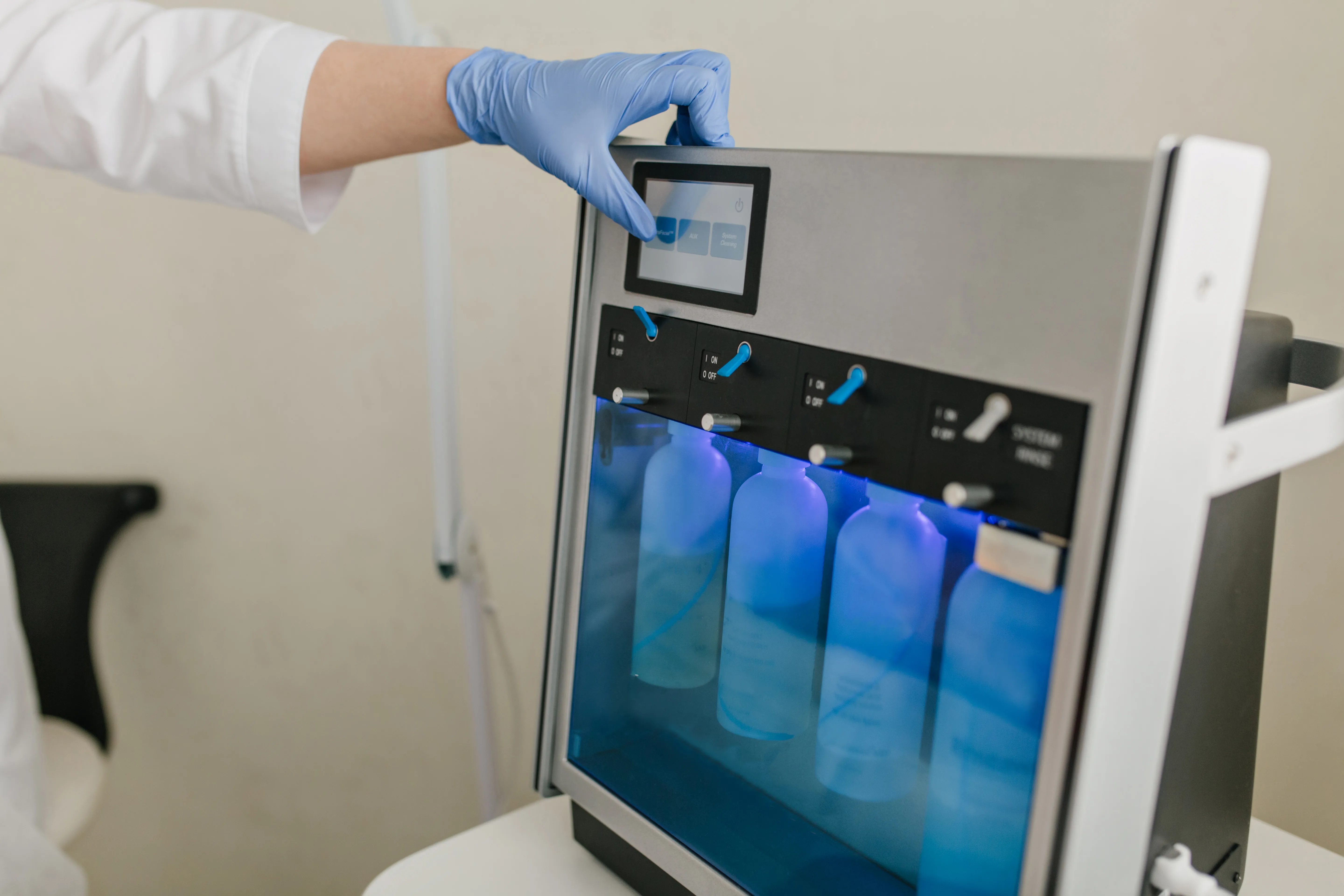 Categoria maquina de injecao e extracao de liquidos de Solucões Higienizacão